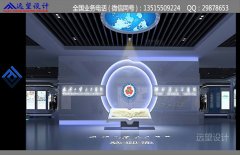医院荣誉室效果图6张