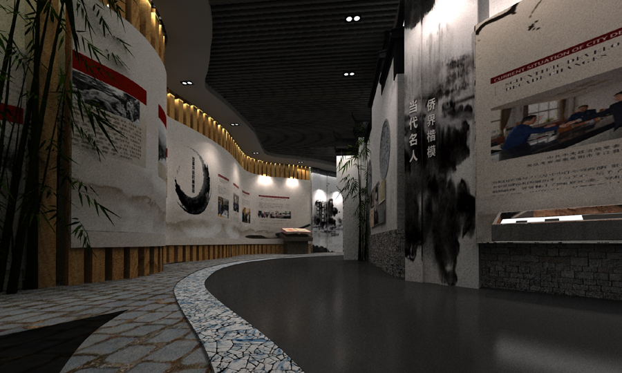浙江历史名人展厅 装修 设计 效果图11