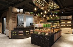 创意甜品店蛋糕房装修效果图