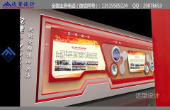 党建展厅墙面 装修 设计 效果图